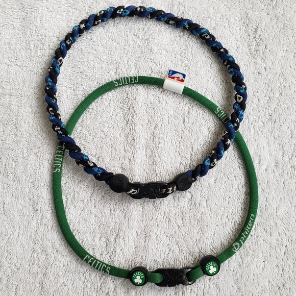 ❤️Phiten Titanium Tornado Rope Necklace and Sports Necklace - Picture 1 of 16